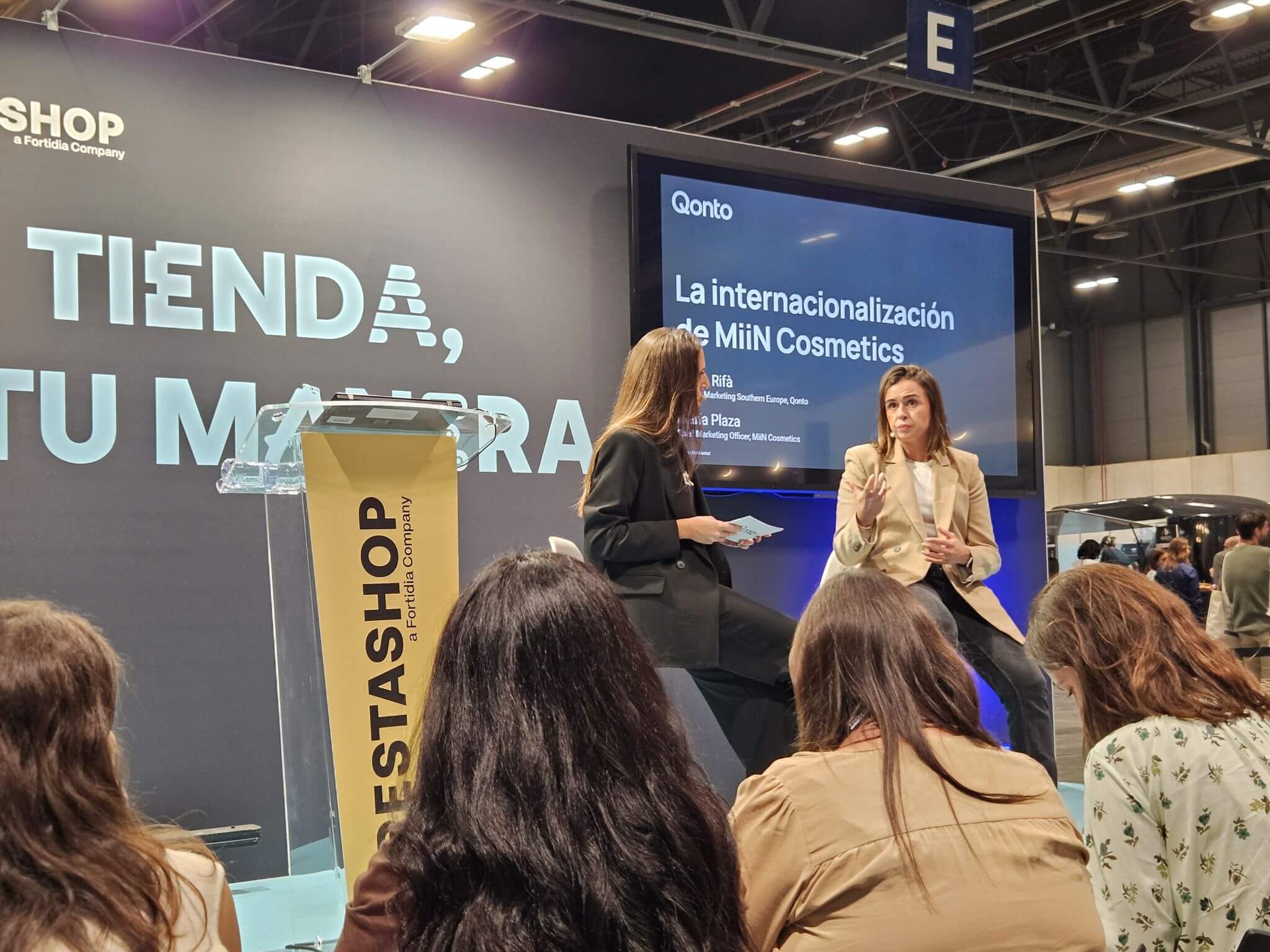 Charla sobre la Internacionalizacion de MIIN Cosmetics